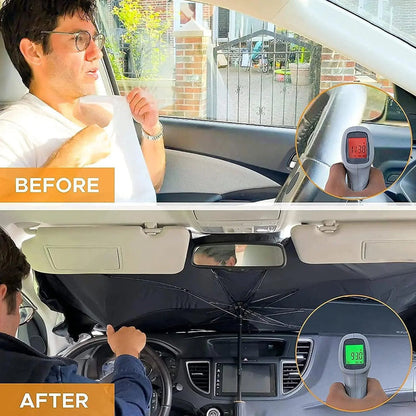 ShadeMaster™ Car Windshield Sunshade Umbrella