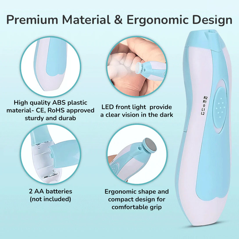 SafeTrim™ Electric Nail Trimmer