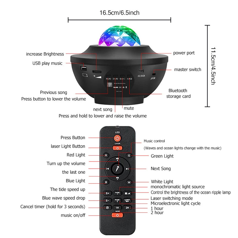 Easy Night Sky Projector