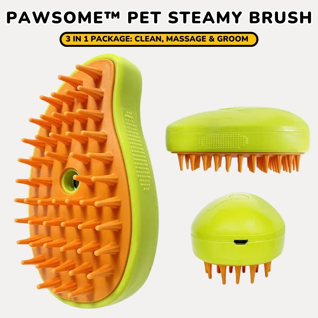 Pawsome™ Pet Steamy Brush