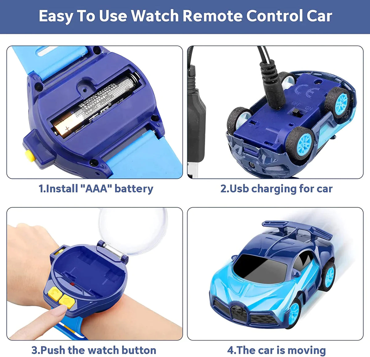 Easy Mini Remote Car Watch